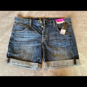 Size 8 boyfriend blue Jean shorts